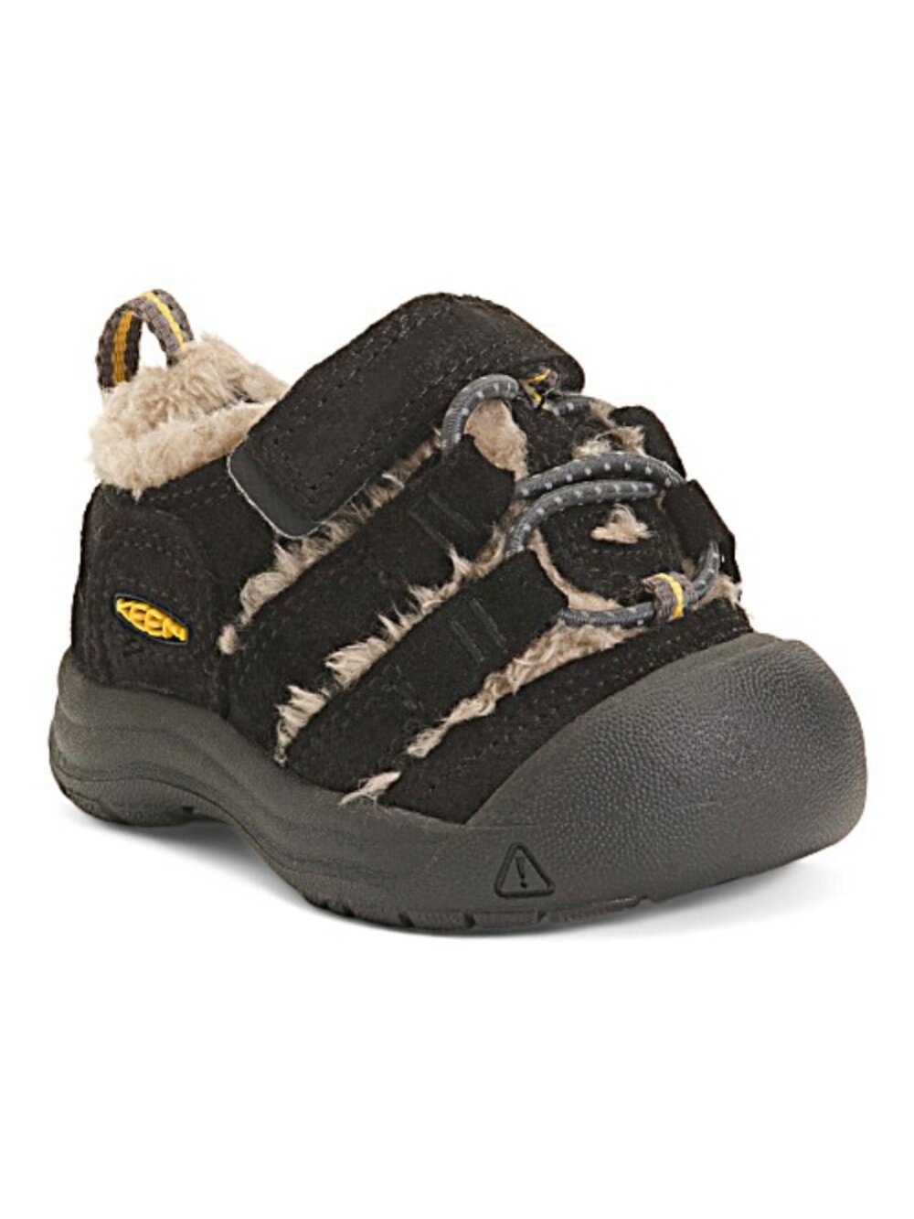 KEEN Unisex Suede Cozy Lace Lock Bungee Slip On Shoes (Toddler)